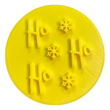 Home Hub 'Ho Ho Ho' Cookie Embosser