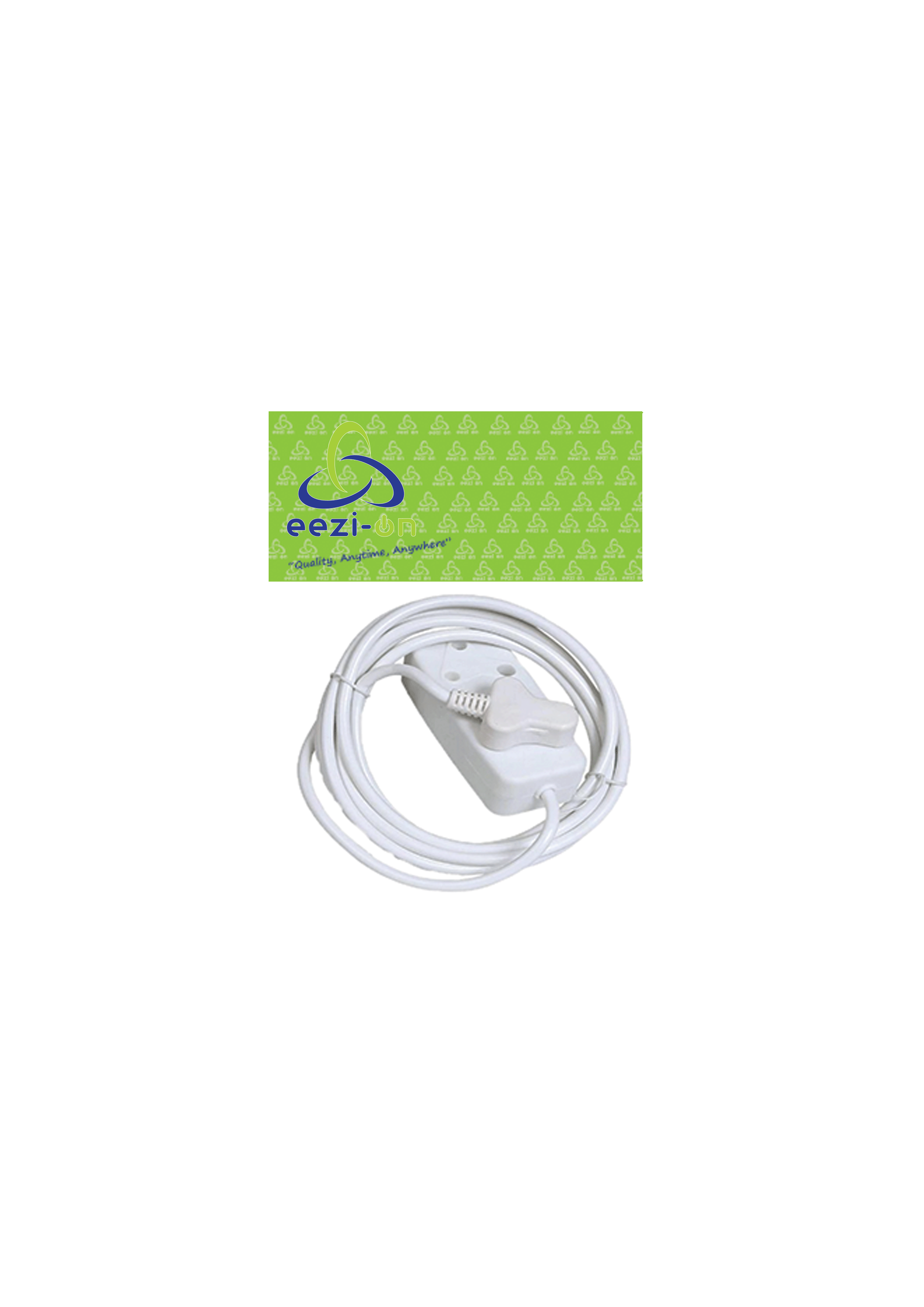 10M EXTENSION CORD (WHITE) 10A