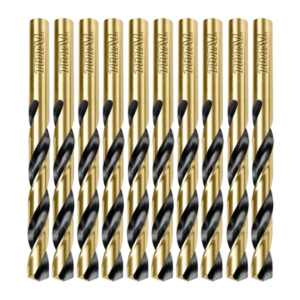 10 Pcs HSS Drill Bit 4.5mm, TOTAL TOOLS