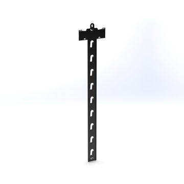 The Merchandising STRiP – Mobile Hanging Hook Display for Retail (50p/box) Black