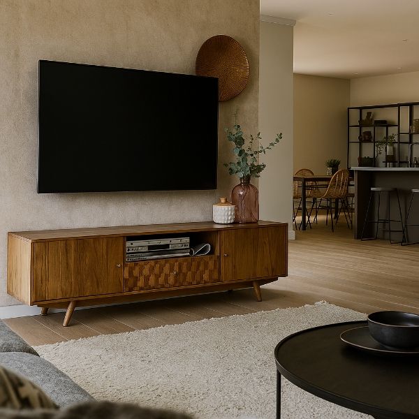KC FURN – Jayson Mango Wood Media Unit