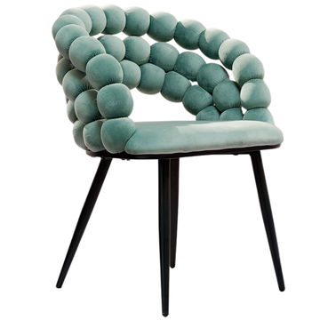 KC FURN - Kora Velvet Dining Chair(teal)