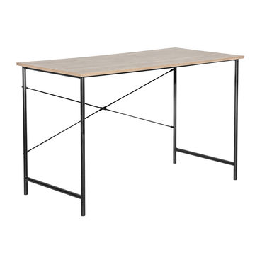 Everfurn Edur Desk, Powder Coated Frame