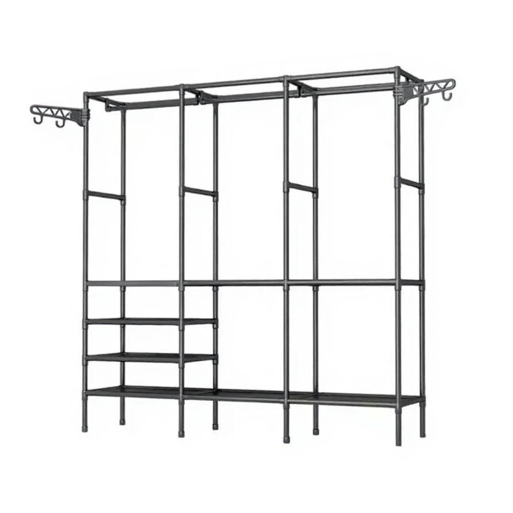 Nu Dekor - Multi-Purpose Wardrobe Storage & Hanging Stand - Triple
