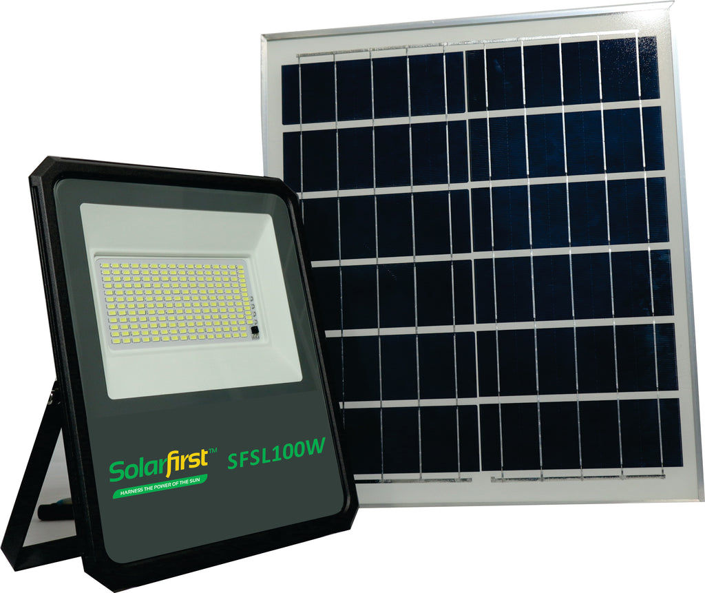 100W Solar Security Floodlights (Dimond Range)