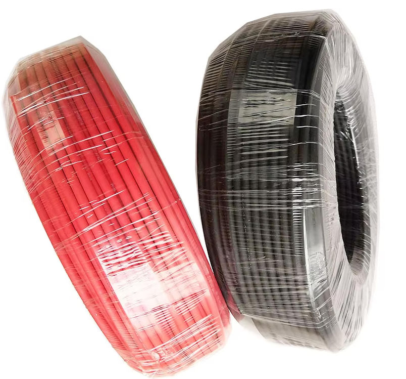 Cable 6mm pure copper, 100M red+100M black, 6mm 100% pure copper cable