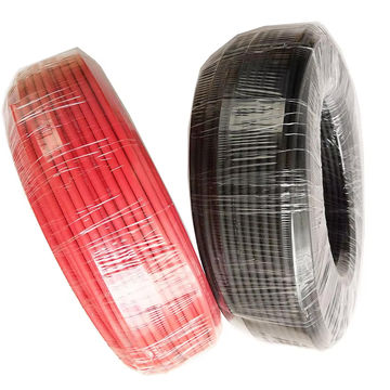 Cable 6mm pure copper, 100M red+100M black, 6mm 100% pure copper cable