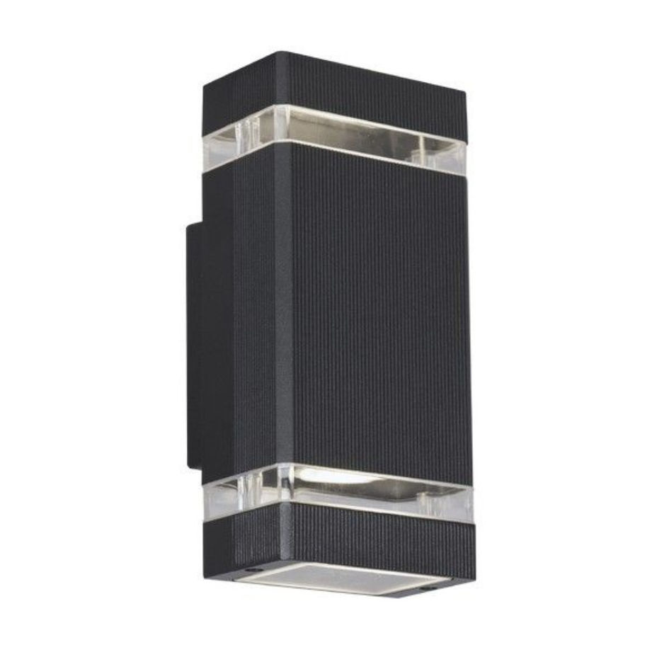 Cast Aluminium Wall Bracket with Glass Up and Down Facing IP442 x GU10