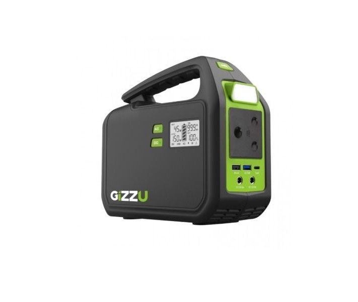 GIZZU 242Wh Portable Power Station Tower Model Inverters ()