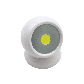 360 Degree,  Rotatable Head,  Magnetic Base Detachable Head Mounted Torch