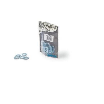 Flat Washers, M10 x 20mm, 40 Pieces (4 pack) BY WOODLY