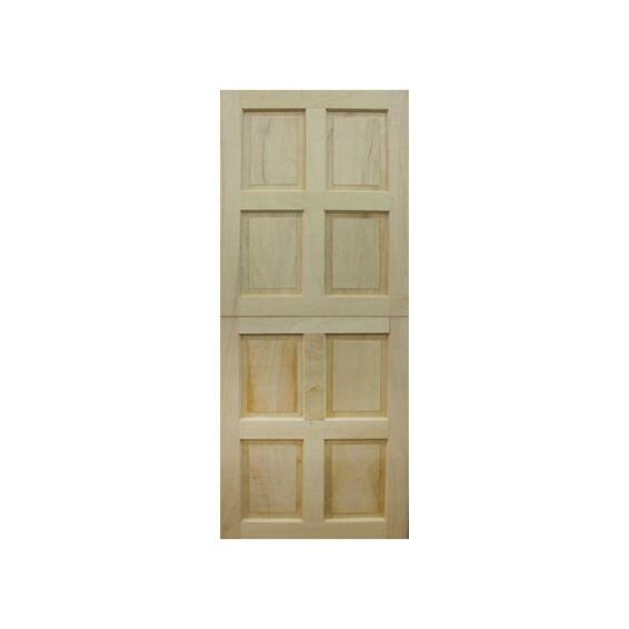 Service Stable Door Hardwood 8 Panel-w813xh2032mm