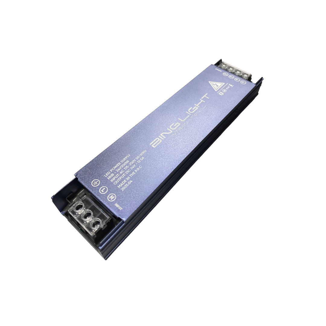 24V 12.5A 300W Slim Cage Power Supply – High Efficiency Indoor Power Solution