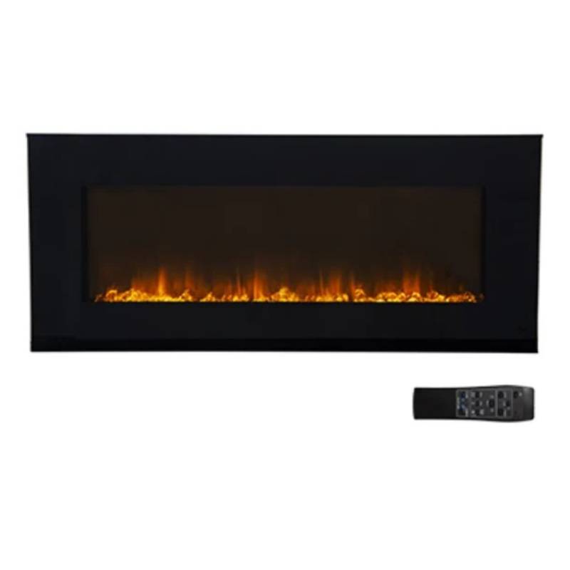 Fireplace Decorative Flat Glass Indoor with Coal