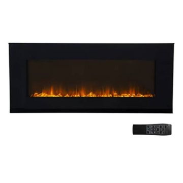 Fireplace Decorative Flat Glass Indoor with Coal