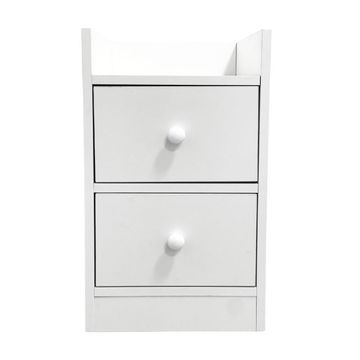 Bragg Cebu Bedside Table Side Table, White