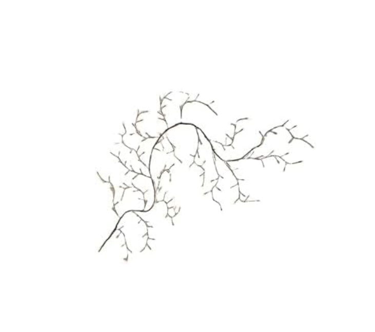 Enchanted willow Vine LED Decorative Feature Lights (White)
