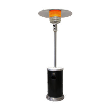 ALVA Gas Patio Heater LED Illuminated Table Outdoor Use Hose & Regulator Included LPGSA Certified