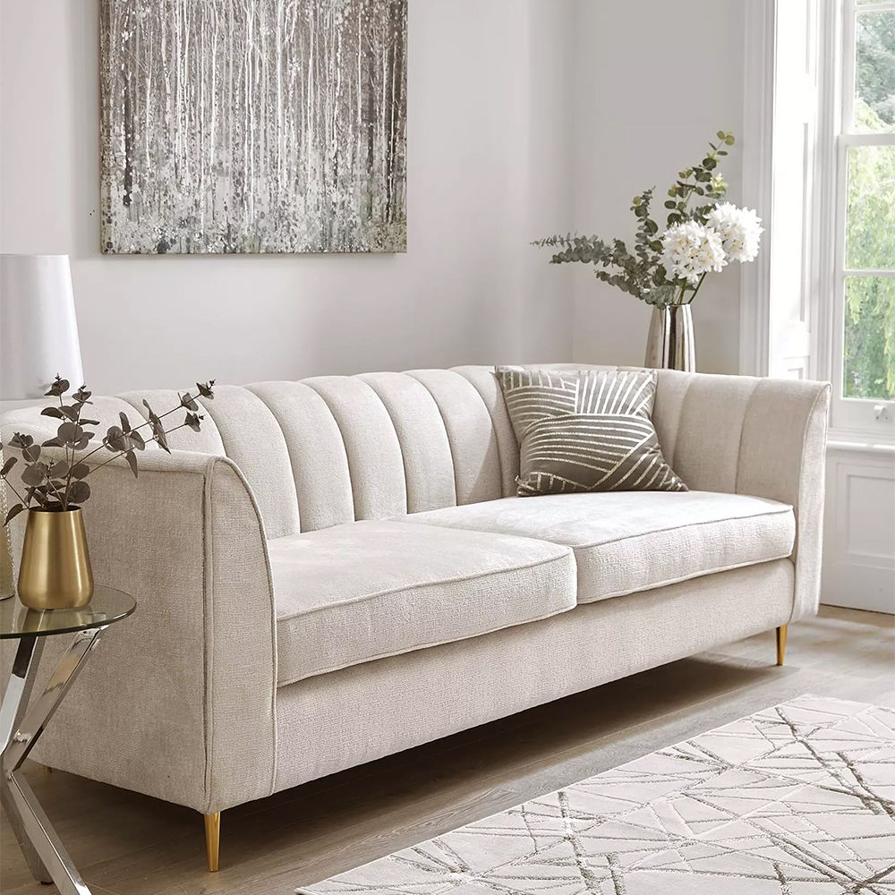 Ellery Three Seater Sofa French Oak