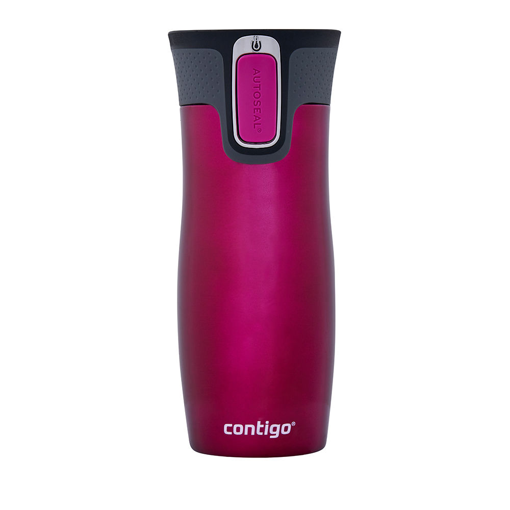 West Loop Autoseal SS 16oz (470ml) Raspberry