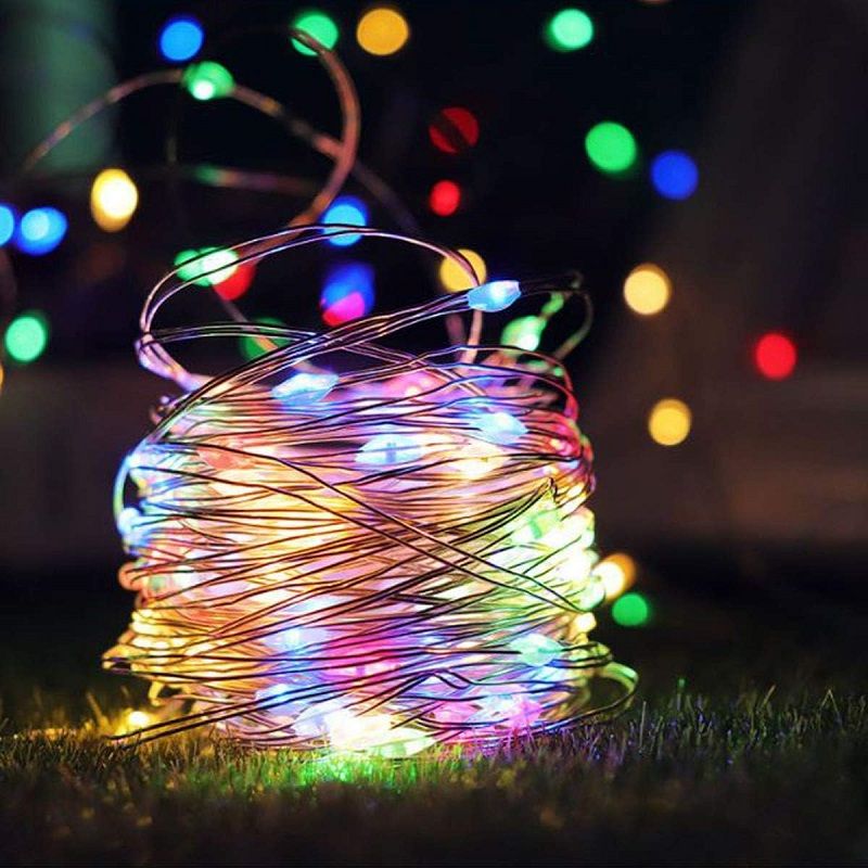 10M Copper Wire Battery Operated Fairy Light RGB - ZYF-92