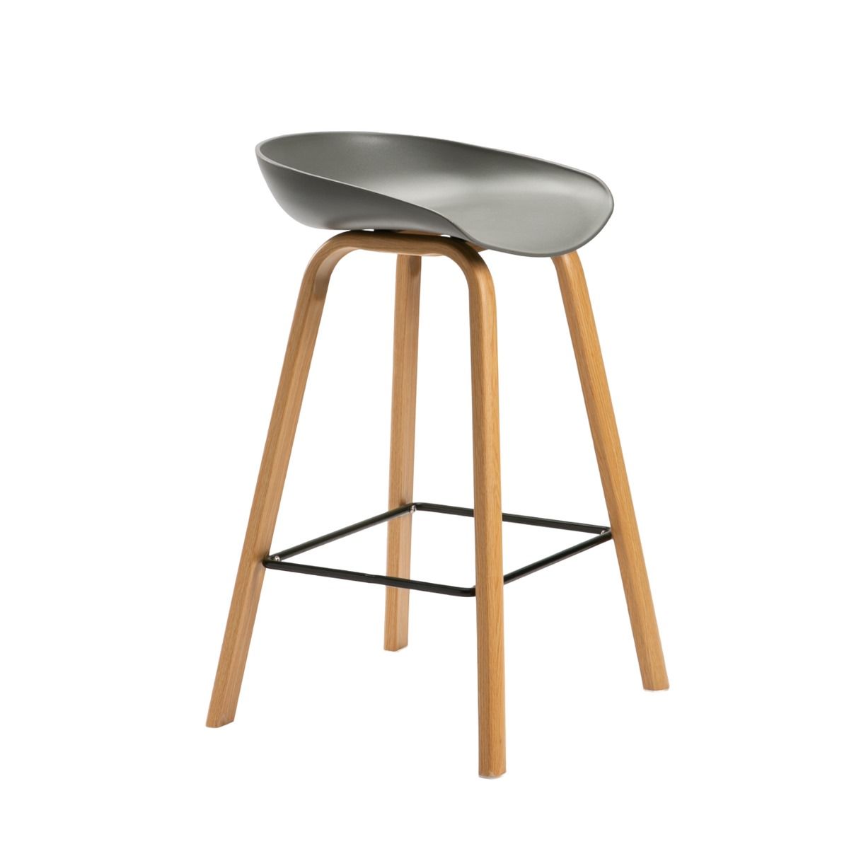 Bristo Kitchen bar chair Grey