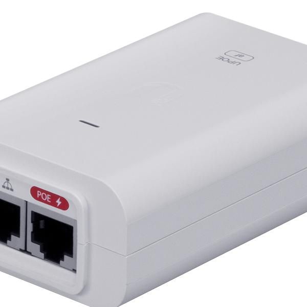 Ubiquiti Gigabit PoE Adapter 48V 15W with No Power Cable - U-POE-AF