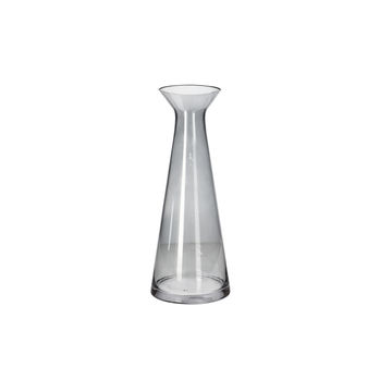 Danny Home Tall Clear Glass Vase with Flared Top