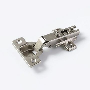 Hinge, Eco, Full Overlay 110, 0mm, 2 Hole Plate (30 PACK)