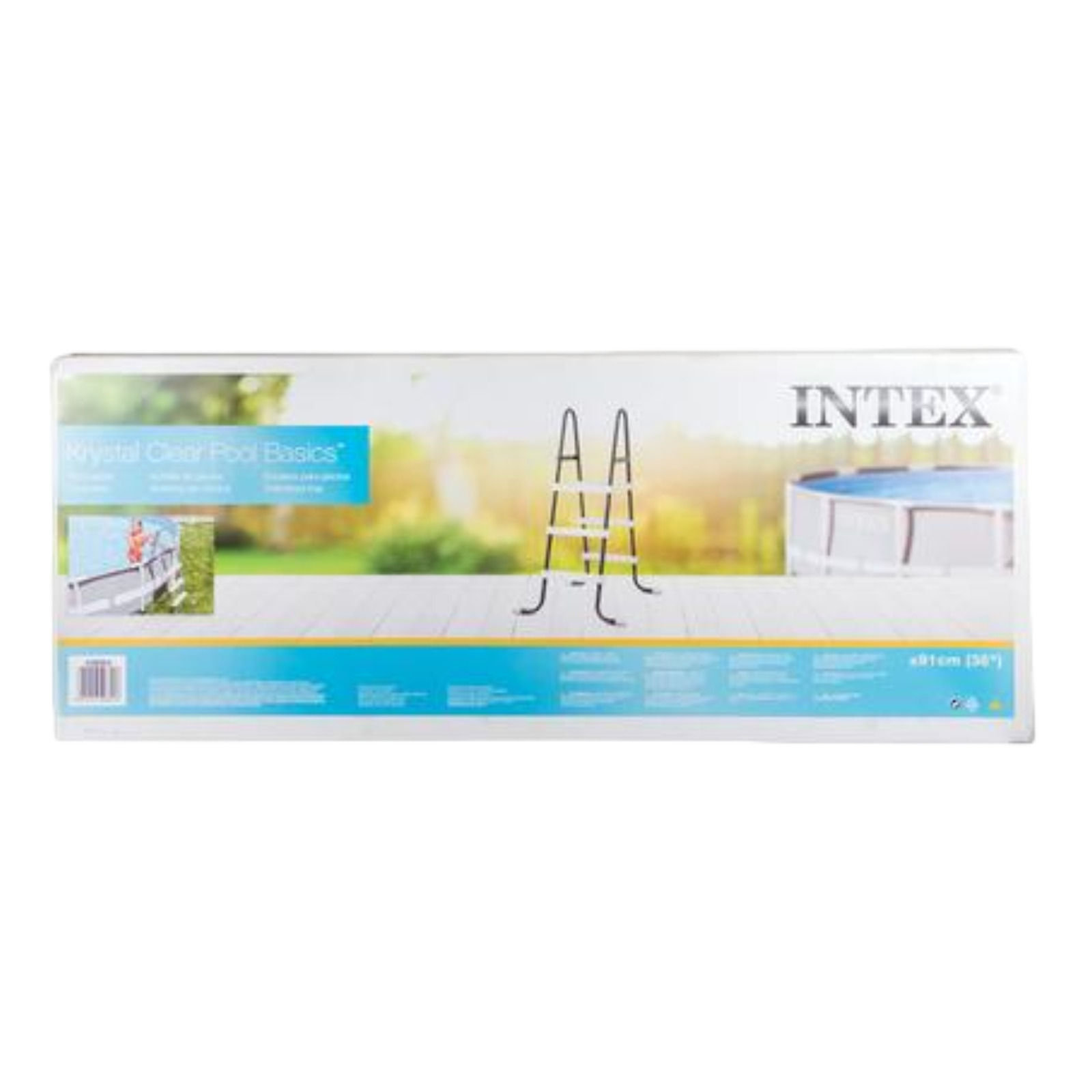 Intex Pool-Ladder For 91Cm Pool New