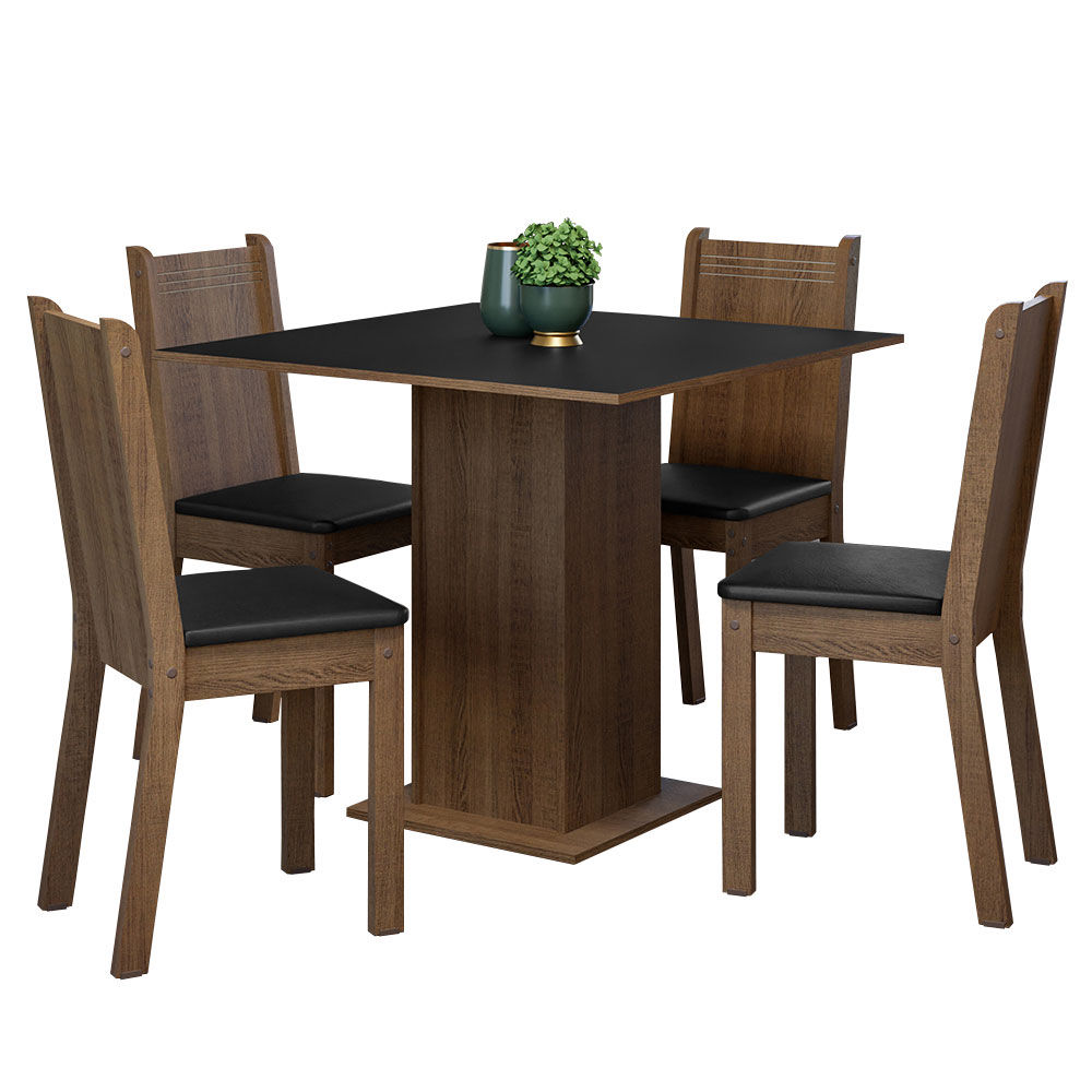 Samara Square dinning table and 4 chairs