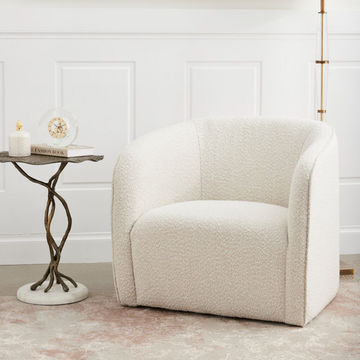 Arm Chair Kermode Boucle Club Chair