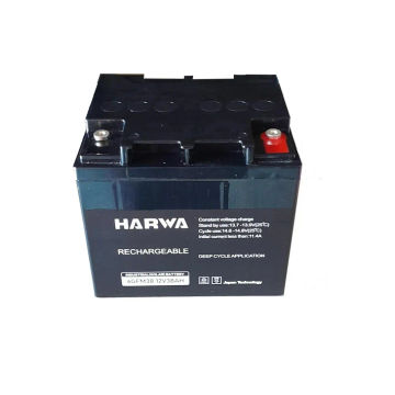 Harwa 12V 38AH Deep Cycle Solar Battery