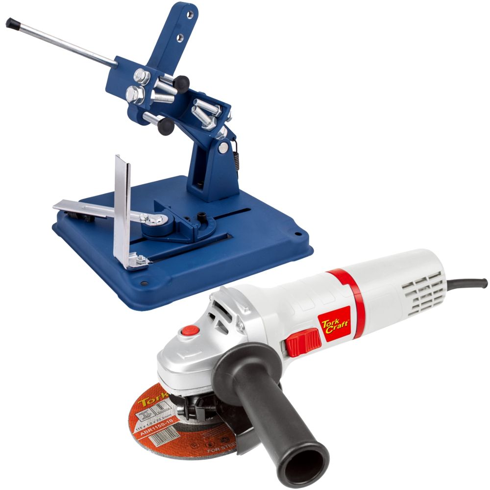 Angle Grinder 115Mm Tcag0115 + Grinder Stand Tc4300