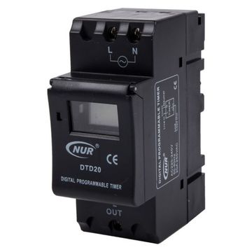 Digital Timer Mini Rail 20A