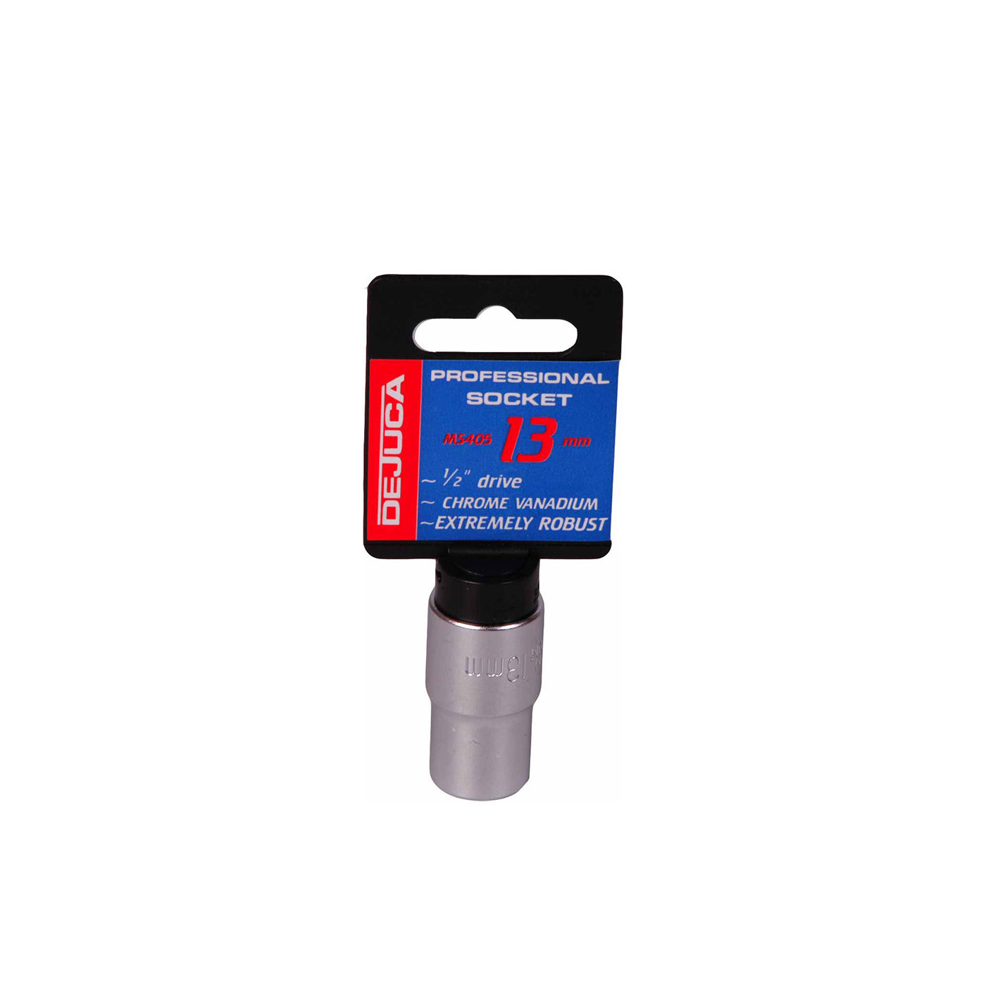 Dejuca - Socket - Cv - Fd - 1/2 Inch drive - 6pt - 13mm - 5 Pack