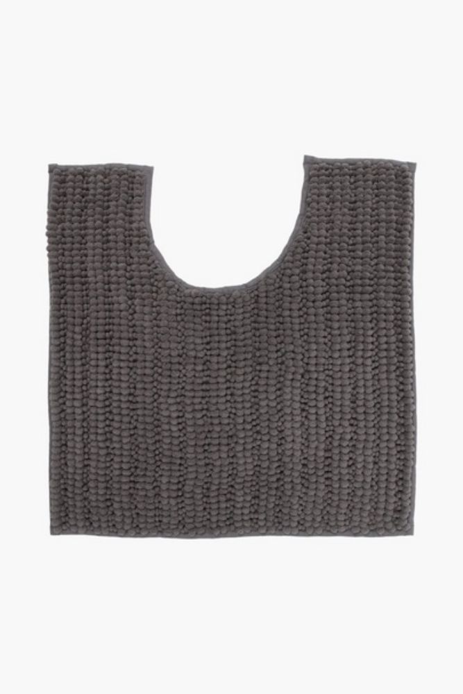 MICRO CHENILLE BOBBLE PEDESTAL BATH MAT 5050cm Soft, Absorbent & Modern