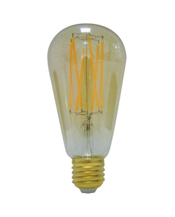 230VAC 2W St64 Long LED Lamp Dimmable E27 2200K