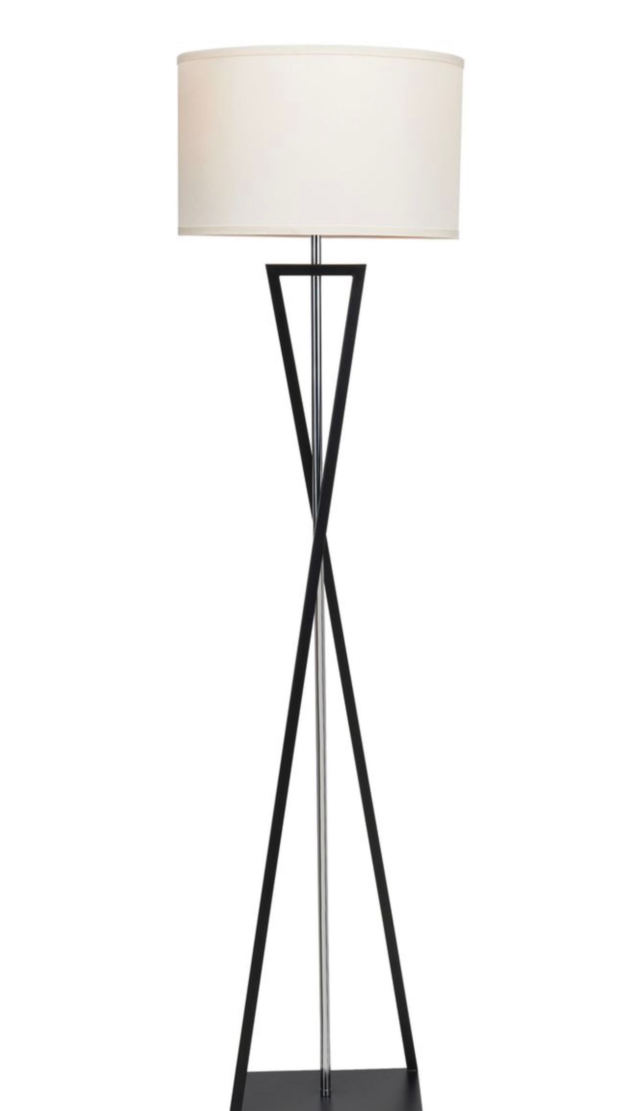 Black Contemporary Floor Standing Lamp