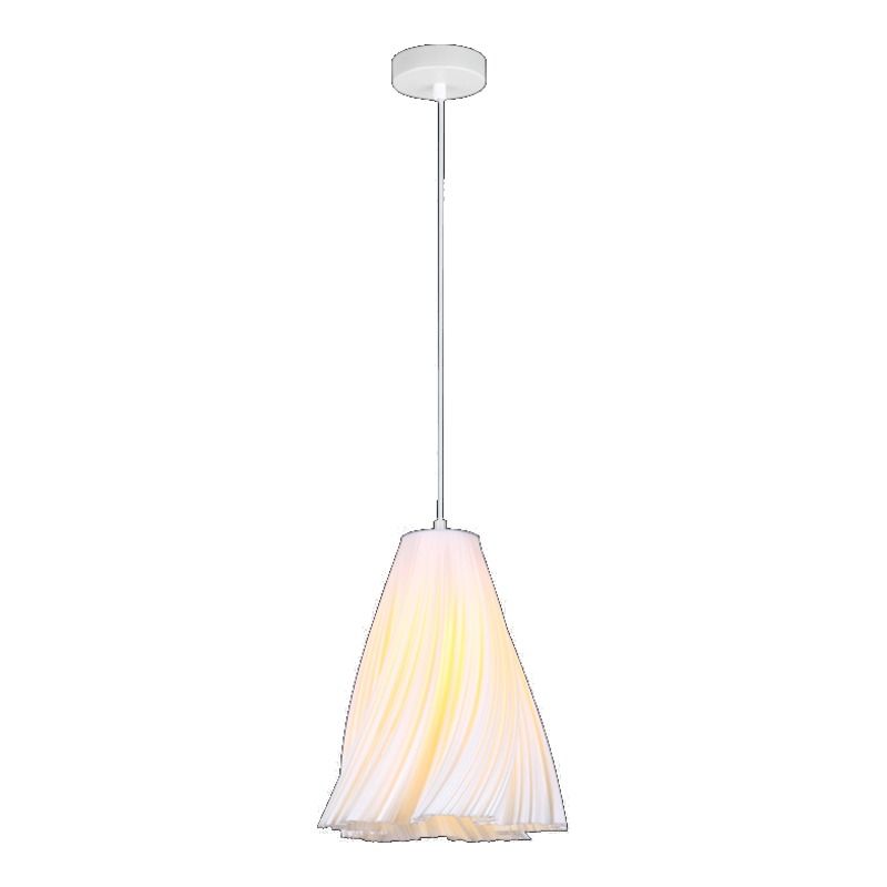 230v 4W LED E27 Tulip 3D Printed Recycled Pendant