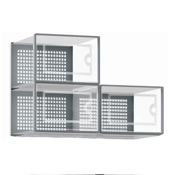 Stackable shoe storage box