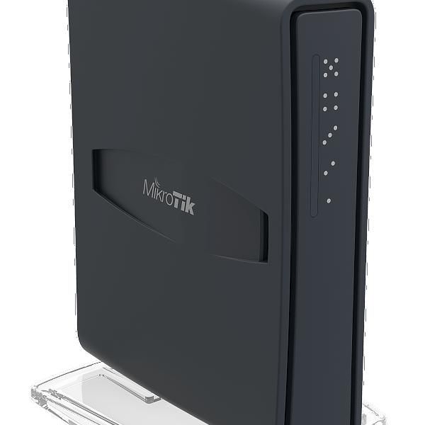 Mikrotik Hap Ac Lite Tower - 2.4 5Ghz Desktop Wi-Fi Router - Black