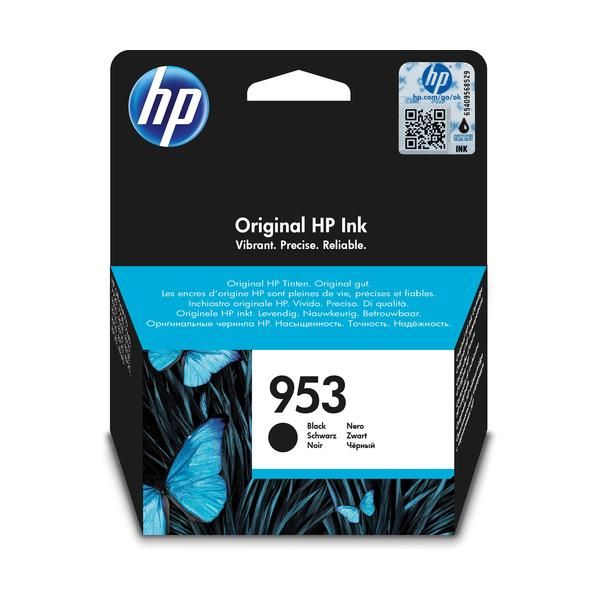 Hp # 953 Black Original Ink Cartridge - Hp Officejet Pro 8710 8720 8725 8730 8740