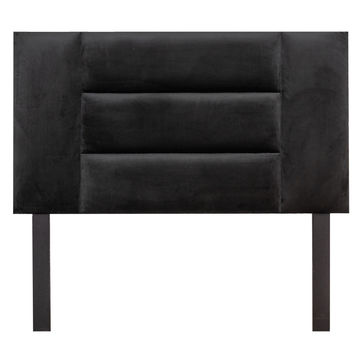 Nova Headboard - Black Velvet - King