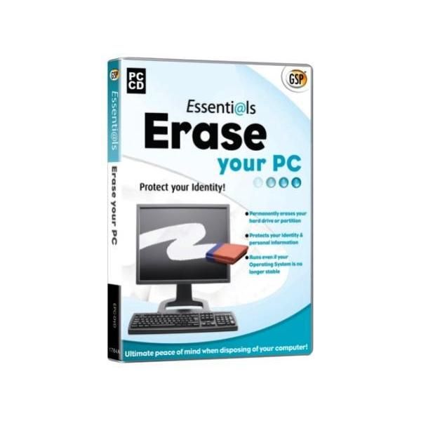 Apex Essentials - Erase Your Pc (New Version), Retail Box , No Warranty On Software