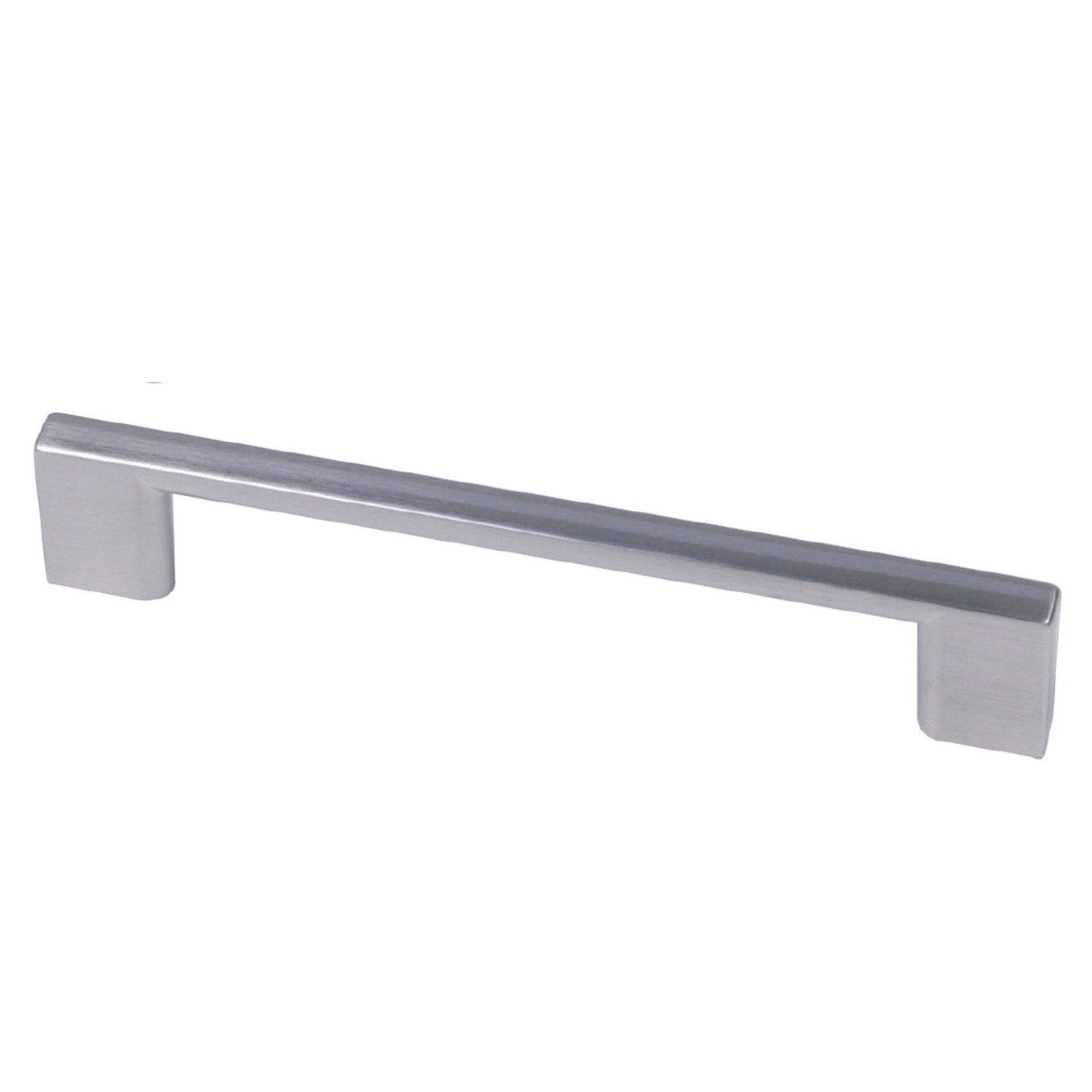 ROCO Neptune Aluminium Cupboard Handle Brushed Nickel 128mm