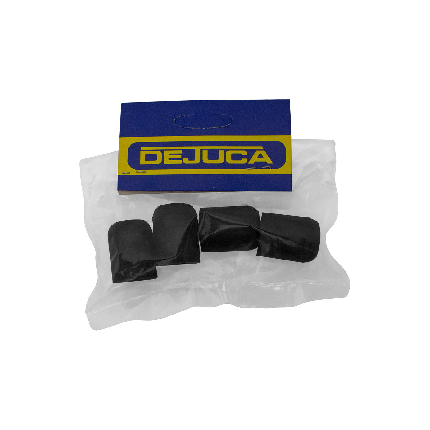 Dejuca - Round - Rubber - Ferrules - 16mm - 4/pkt - 6 Pack