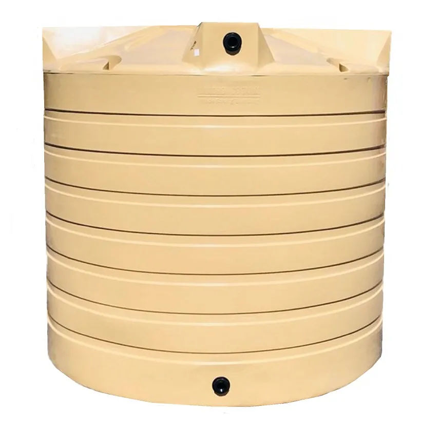 2500L Vertical Water Tank 2650L Max Capacity Beige Makoro