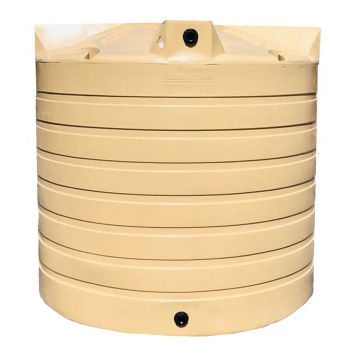 5000L Vertical Beige Water Tank 5325L Max Capacity Makoro