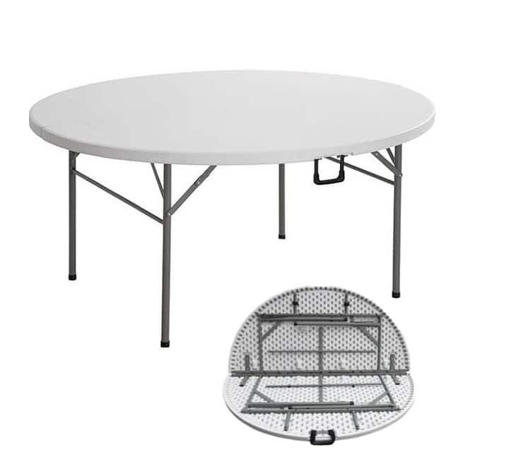Vividitto - Round folding table 1.8m (10-12 Seater)